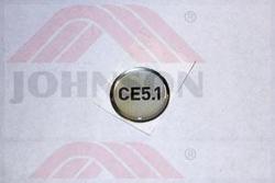 Poly Decal, CE5.1, EP515-1US, - Product Image Poly Decal, CE5.1, EP515-1US, - Product Image