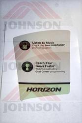 Sticker, Console, L, TM627 - Product Image Sticker, Console, L, TM627 - Product Image