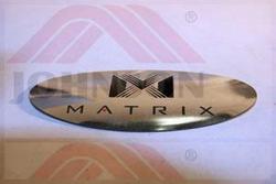 Label;Side Rail;AL;TM65 MATRIX(EXCEPT ITALY) - Product Image