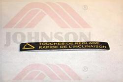 STICKER, FRENCH, TM652 - Product Image