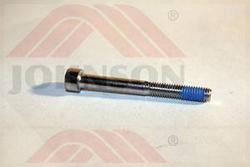 Screw, Hex Socket, Round, M6x1.0Px55L, Cr, Ad - Product Image Screw, Hex Socket, Round, M6x1.0Px55L, Cr, Ad - Product Image