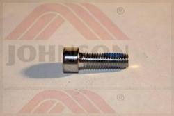 Screw, Hex Socket, Round, M8x1.25Px25L, Adhe - Product Image Screw, Hex Socket, Round, M8x1.25Px25L, Adhe - Product Image