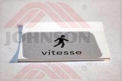 LABEL, FACEPLATE 4#FRENCH#TM660, - Product Image