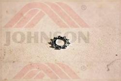 WASHER SENATED M5.3X10X0.6;Zn Plate - Product Image