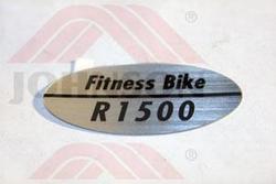 DECAL MODEL R1500 - Product Image