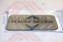 LOGO LABEL, STABILIZER COVER, REAR, EP5 - Product Image LOGO LABEL, STABILIZER COVER, REAR, EP5 - Product Image