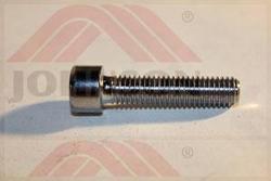 Screw;Hex Socket;Round;M8x1.25Px35L;Adhe - Product Image