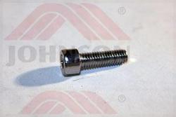 Screw;Hex Socket;Round;M6x1.0Px20L;Cr; - Product Image