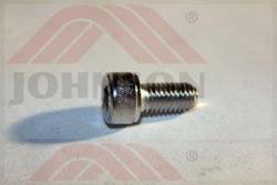 Screw;Hex Socket;Round;M10x1.5Px55L;Cr; - Product Image