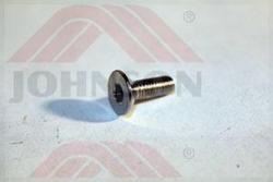 BOLT HH COUNTER SUNK M5X15 CHM - Product Image