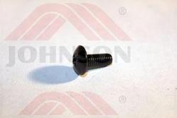 OVAL CRISSCROSS SCREW M5X0.8PX12L(BED) - Product Image