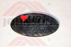 DECAL MODEL R2850HRT - Product Image