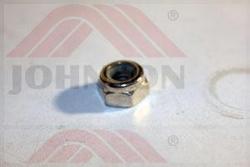 NUT, NLK, M8X1.25P, NKL, - Product Image NUT, NLK, M8X1.25P, NKL, - Product Image