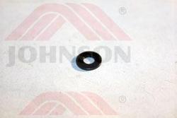 Washer;Flat;4.3x12.0x1.0t;;Zn-BL - Product Image