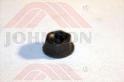 NUT, HXF, 3/8-16UNC, SS41, CHM, - Product Image