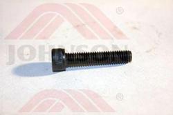 Screw, Hex Socket, Round, M6x1.0Px30L, BED, - Product Image