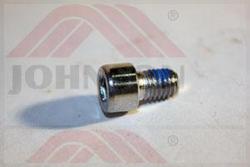 Screw;Round Hex Socket;M8x1.25Px12L;Cr;A - Product Image