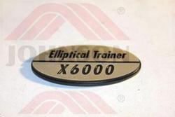 DECAL MODEL X60009 - Product Image