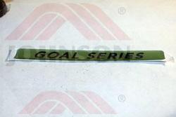 Sticker, GOAL SERIES, Side Rail, TM627 - Product Image