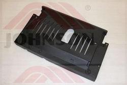 Cover, Motor, Down, black, TM623 - Product Image