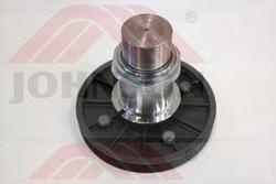 PULLEY AXLE SET, EP76-KM, SBOM, OLD - Product Image