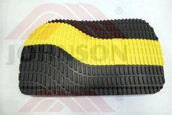 PLASTIC PAD, R, RUBBER, BL, PEDAL, EP542, - Product Image