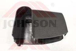 Cover, R/Rear, light black/DM363, ABS - Product Image