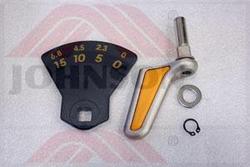 Incremental Weight Pin Set;ABS;GM40(service) - Product Image