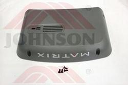 Cover Set, Console, Back, T1xe-C, - Product Image