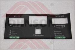 LABEL, FACEPLATE 1#FRENCH#TM660, - Product Image