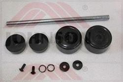 Semi-Assembly, RB77 Wheel Set, US, RB77 - Product Image Semi-Assembly, RB77 Wheel Set, US, RB77 - Product Image