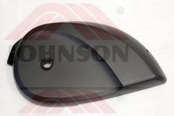 Cover, R, HIPS, BLACK, CS202-1US - Product Image