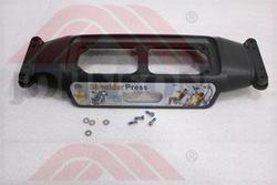 WS Upper Cover / Decal Set;ABS;GM40(service) - Product Image