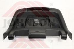 Base Casing, Console, ABS, Black, TM626 - Product Image
