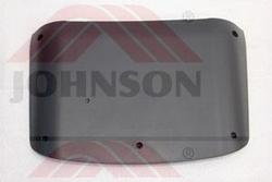 PLASTIC COVER, D, ABS, Gray, CONSOLE, - Product Image