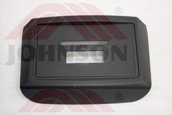 PLASTIC COVER, U, ABS, CONSOLE, Gray - Product Image