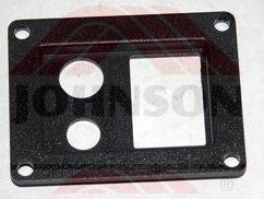 Fix Plate, E-PORT, ABS/PA746, BL, H5x-F, - Product Image