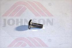Screw, Hex Socket, BH, M5x0.8Px16L, Cr Plate - Product Image