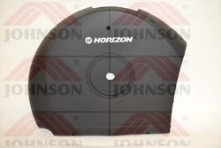 Cover;L;ABS;BL;pad print HORIZON;EP519 - Product Image