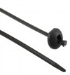 Button Head Tie, BULK, Black 105LB 1.252' - Product Image