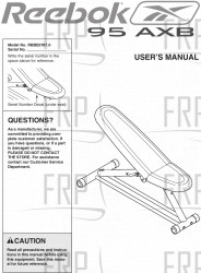 Manual, User's - Page one