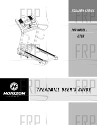 Owner's Manual-CT83 - Owner's Manual-CT83 -