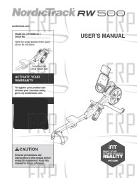 USER'S MANUAL - USER'S MANUAL -
