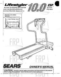 Owners Manual, 297051 - Product Image