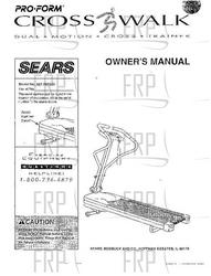 Owners Manual, 297230 - Product Image