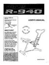 6002109 - Owners Manual, PFCR94160 F02243-C - Product Image