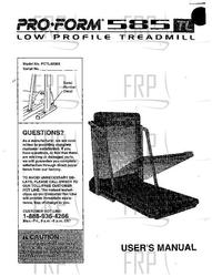 Owners Manual, PCTL42060 F0 - Product Image
