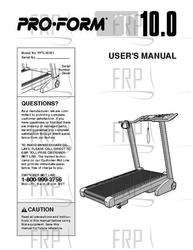 Owners Manual, PFTL05052,W/LIT - Product Image