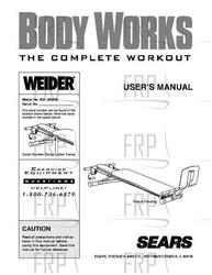 Owners Manual, 280830 - Product Image