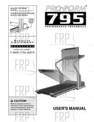 Owners Manual, 297442 H00083AC - Product Image Owners Manual, 297442 H00083AC - Product Image